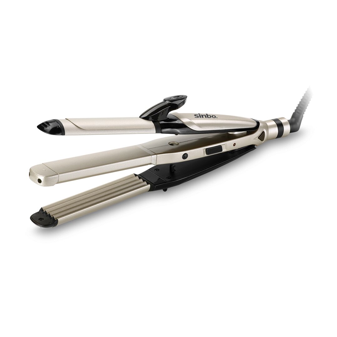 3İN1=DÜZLEŞTİRİCİ-MAŞA-GOFRE SAÇ DÜZLEŞTİRİCİ - ŞEKİLLENDİRİ