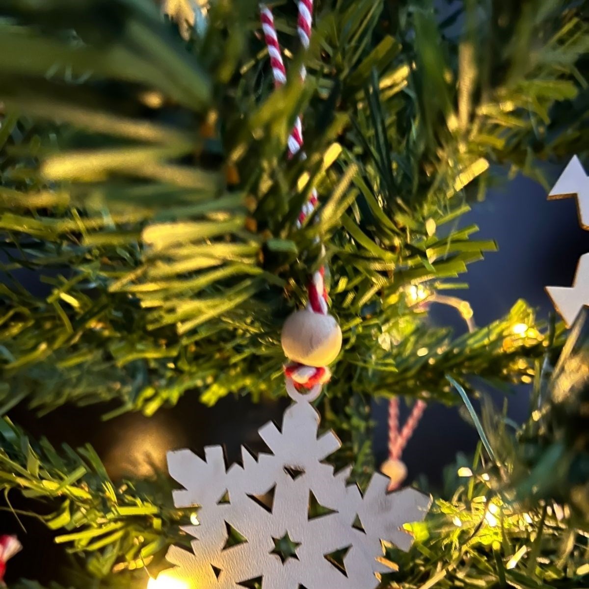 Holz Weihnachtsbaumschmuck-BY15 (5563) #4