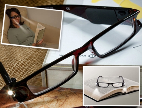 Frameless Reading Glasses with LED Light (5563) #2