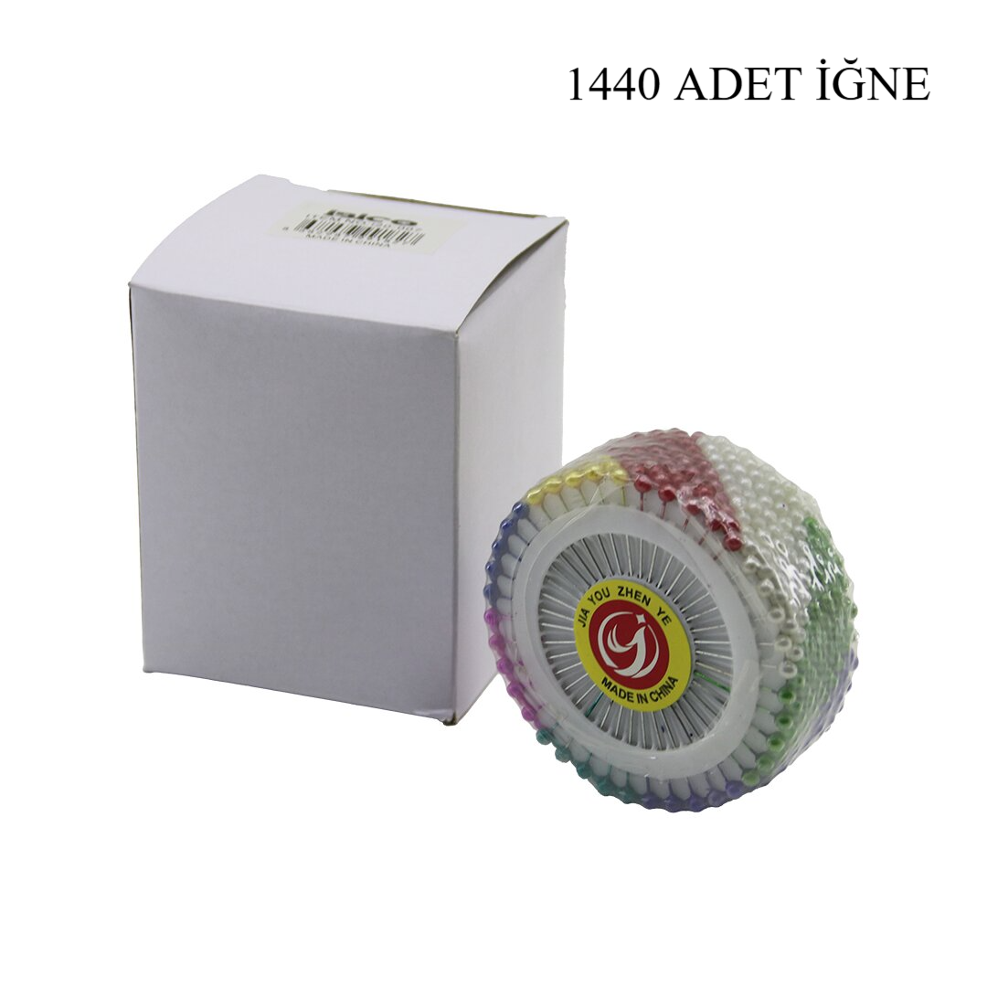 Runde Diskständer 1440 Stück farbige Kopftuch Sicherheitsnadeln (5563) #2