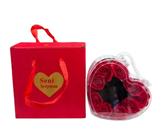 Heart-Shaped Ring Box Gift (5563) #4