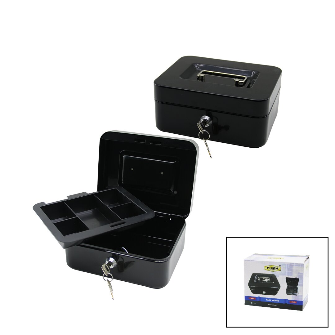 ANAHTARLI KÜÇÜK METAL PARA -DEĞERLİ EŞYA KUTUSU 2KAT=TEK+6 B