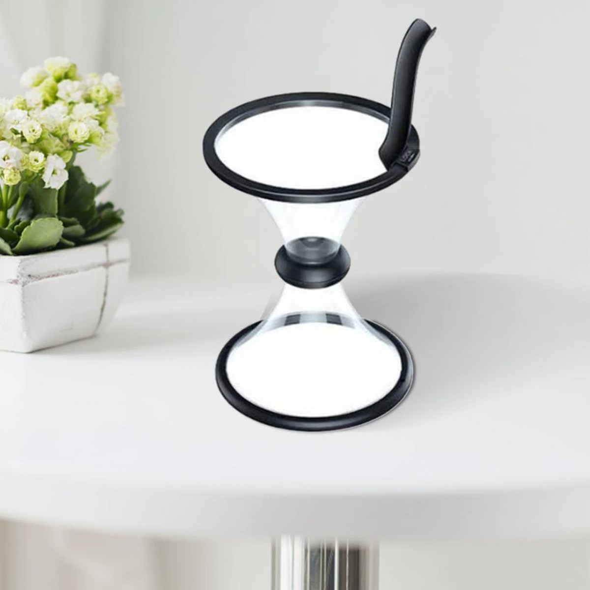 Eğlenceli Huni Şeklinde İlginç Şeffaf Para Biriktirme Kumbar