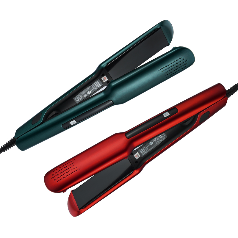 2-in-1 110V-220V Hair Straightener Ceramic Glaze Fast Heating (5563) #5