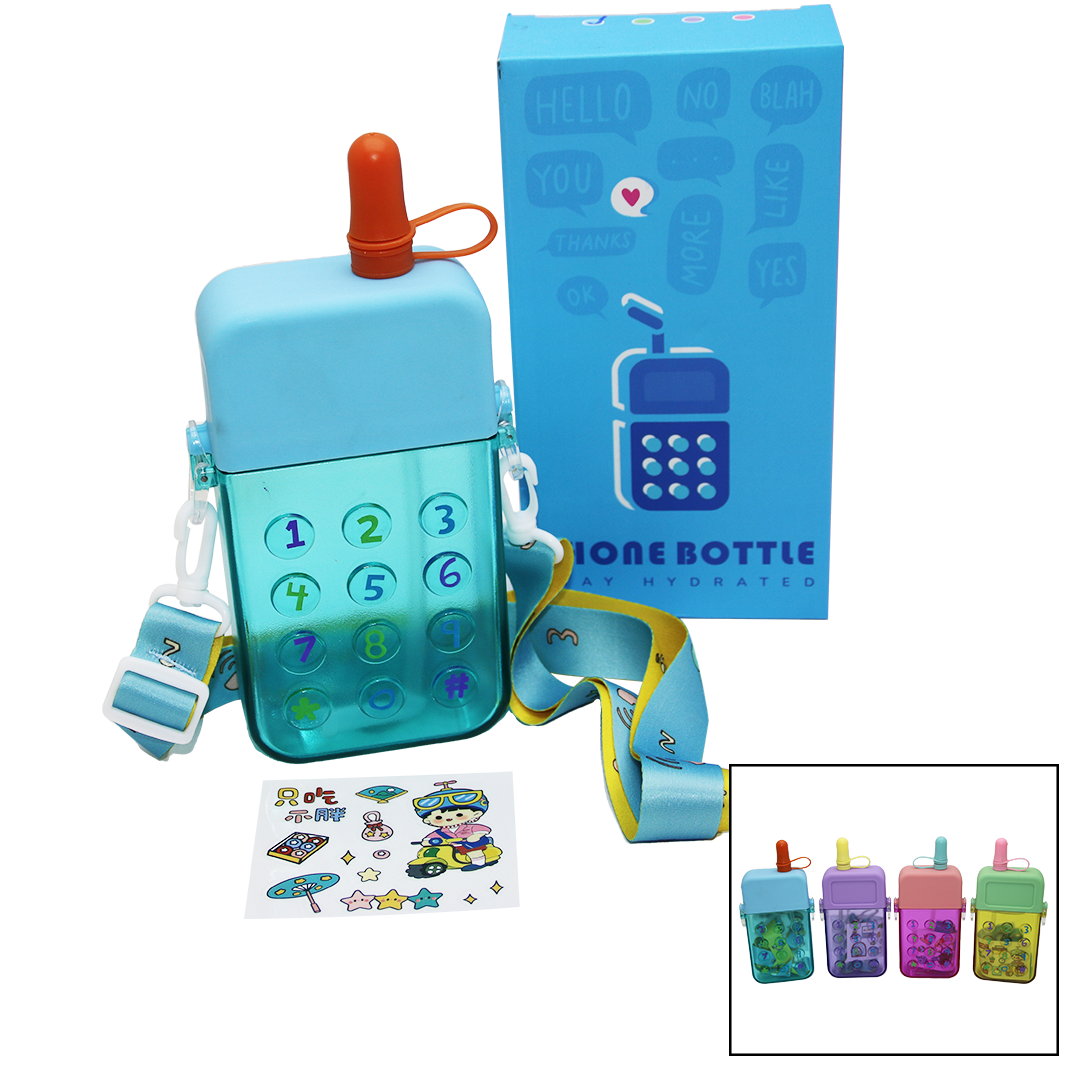 Phone Model Colored Mica Crystal Water Bottle with Dropper 3