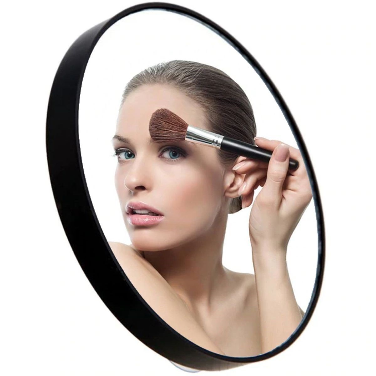 10x Magnifying Suction Cup Makeup Lens Shaving Mirror (5563) #3