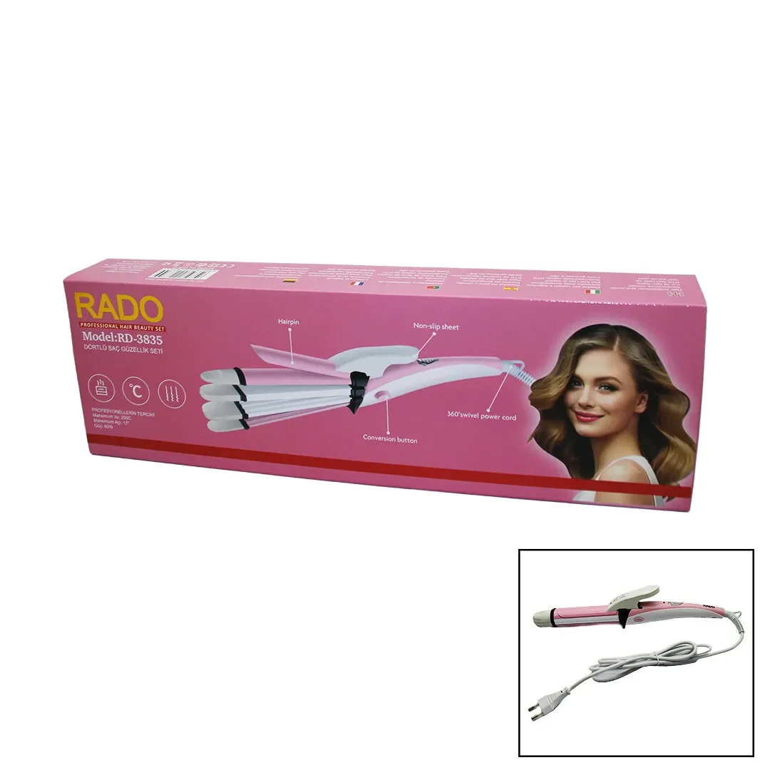 Rado RD-3835 Hair Styling Beauty Set - 4-Piece, 60W (5563) #3