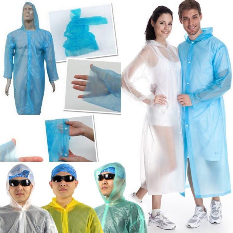 Disposable Snap Raincoat (5563)