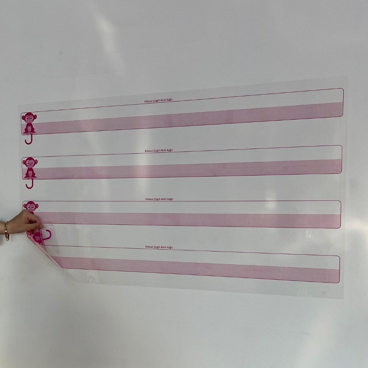 Guided Smart Paper Writing Board Static No Wall Marks 100x56cm #2