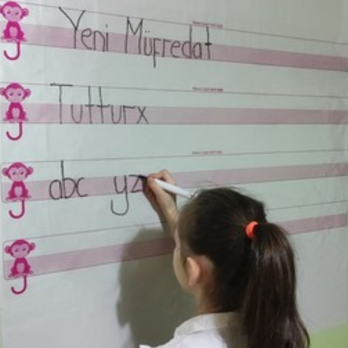 Guided Smart Paper Writing Board Static No Wall Marks 100x56cm #5