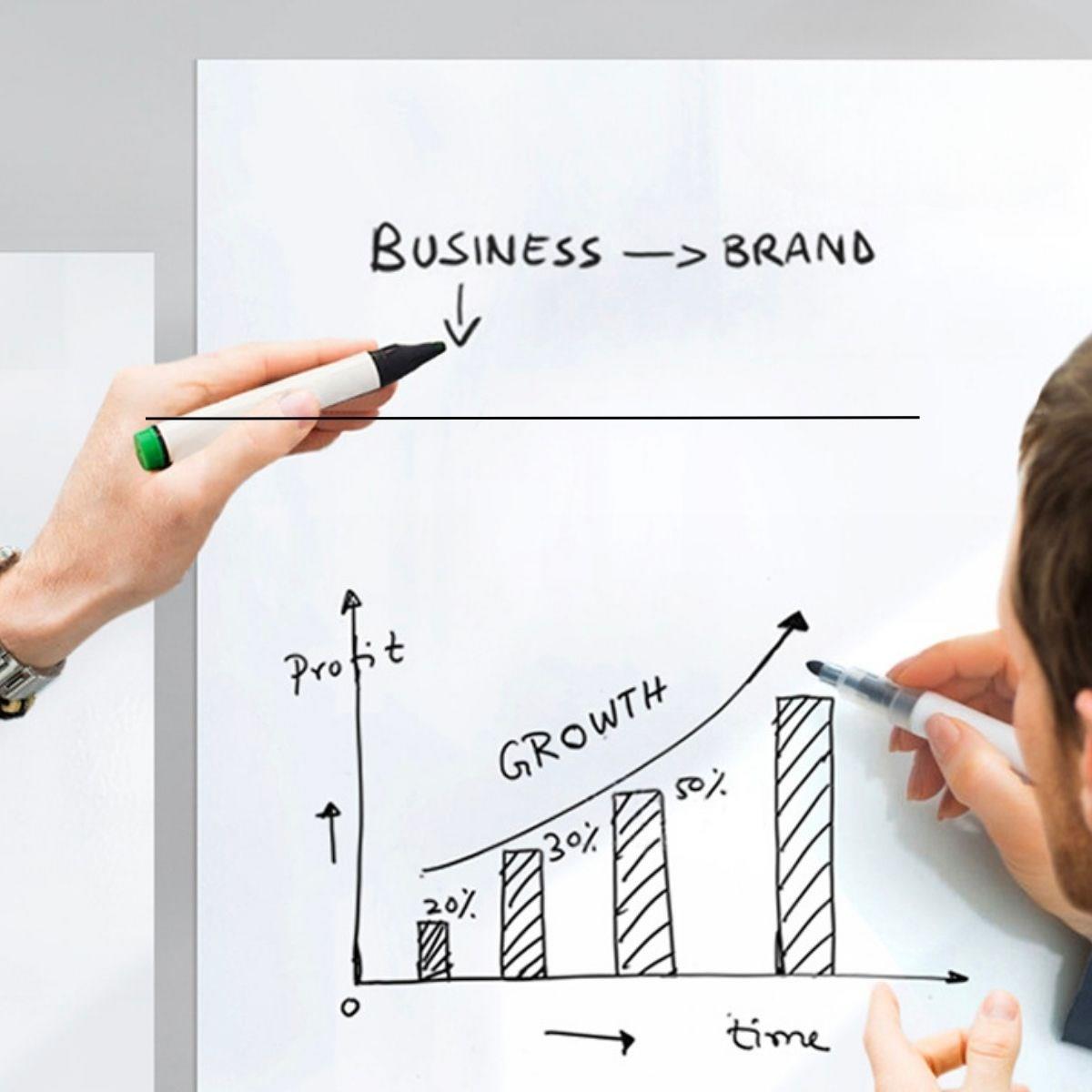 Silinebilir Kalemli Sticker  Duvara Yapışabilen Yazı Tahtası 60x100 cm (5563) #3