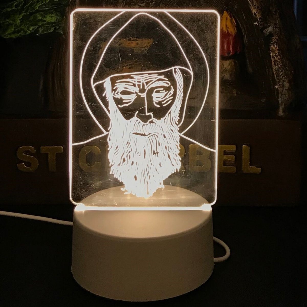 USB-LED-Schreibtafel mit Stift und Radierer – 3D Visualisierungs-Leuchte (5563) #5