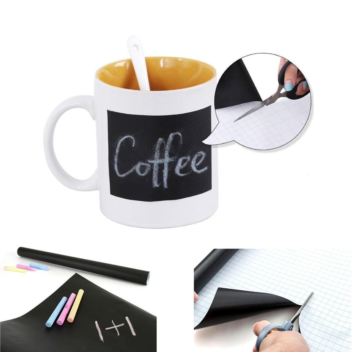 Sticker Rulo Yapışkanlı Çocuk Yazı Yazma Tahtası Yazı Yazma Sticker (5563) #2