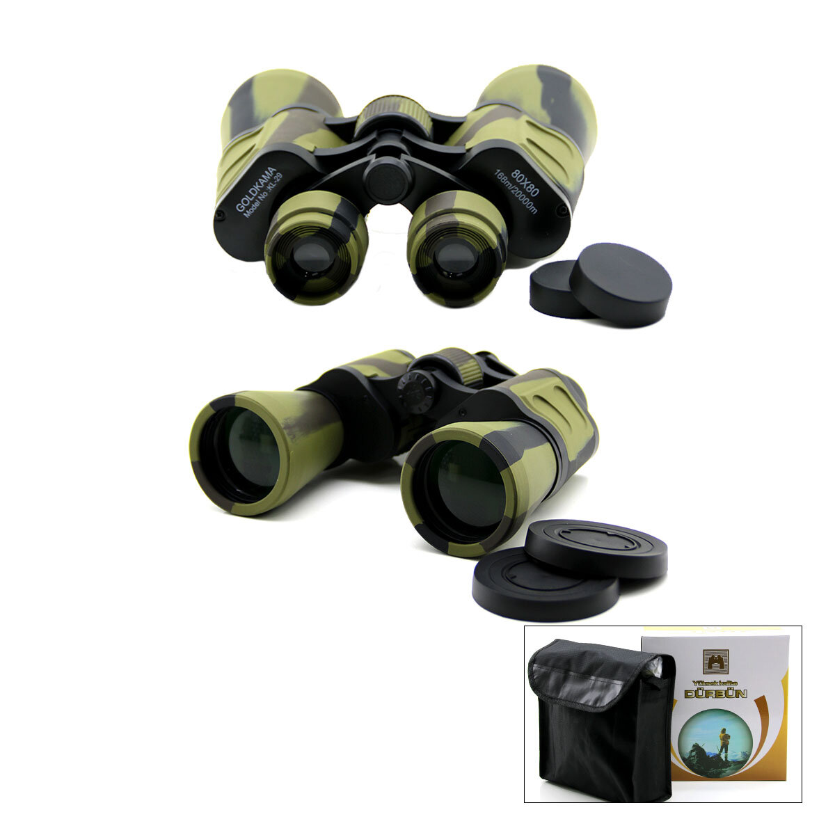 MILITARY - LARGE BINOCULAR 80X80 168M/20000M (5563)