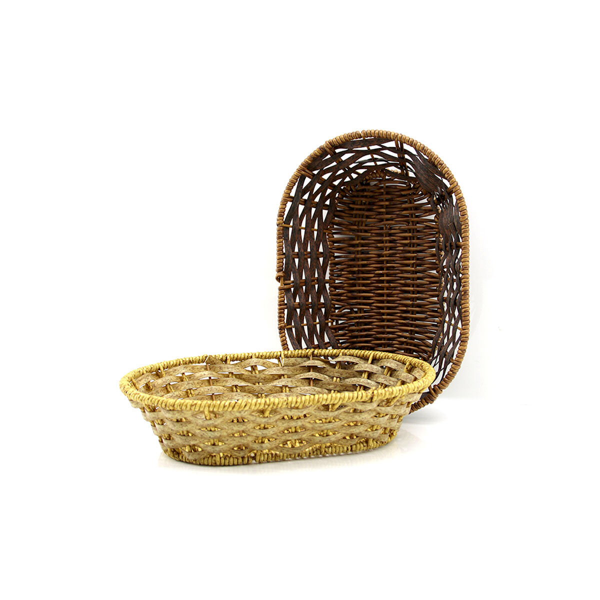 Oval Wooden Bread Basket (5563)