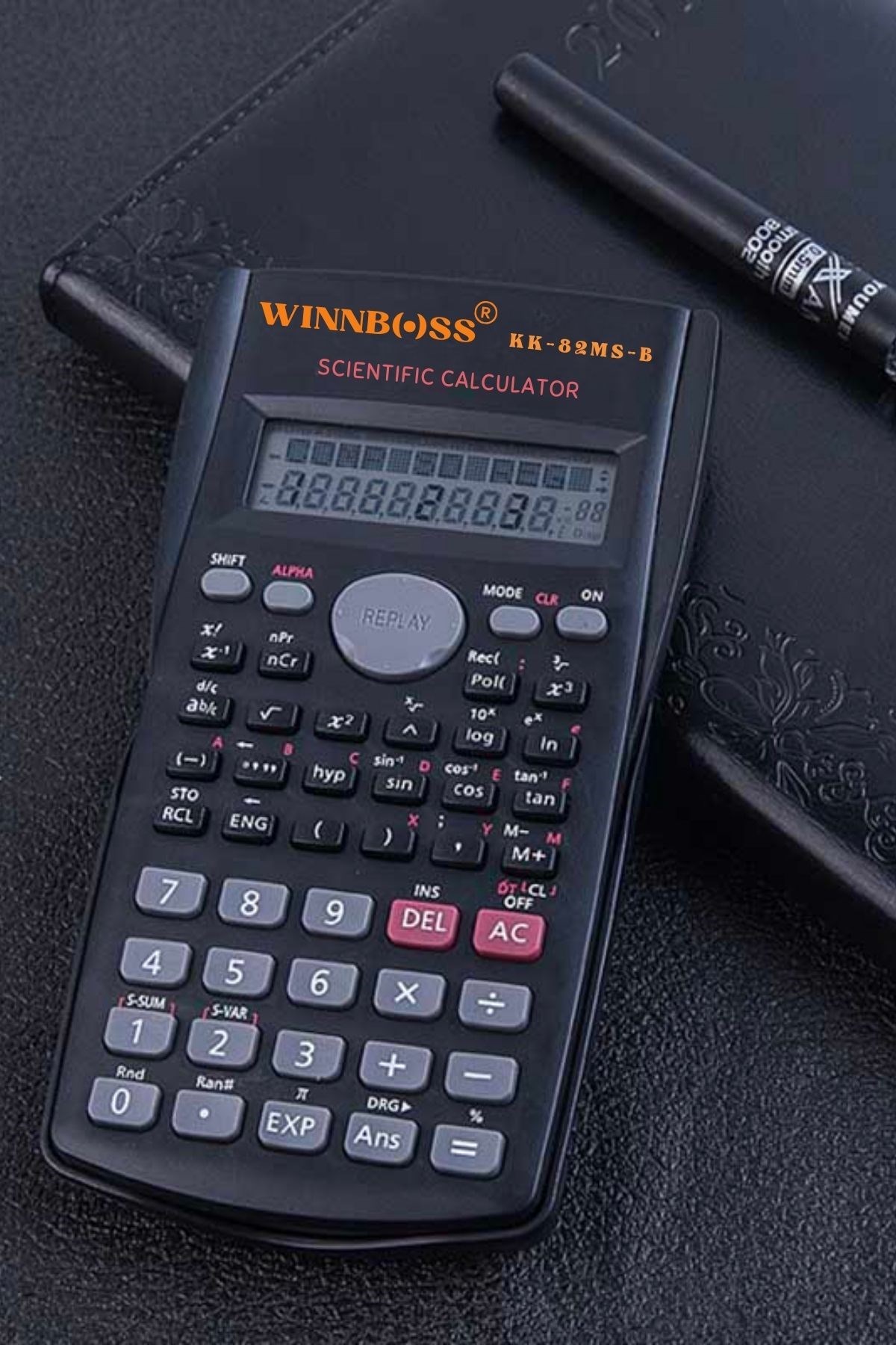 240-Function Scientific Calculator with Cover, Battery Powered (5563) #5