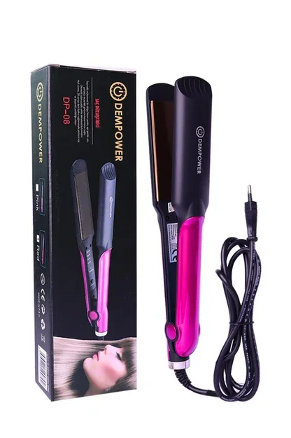 Seramik Kaplı Pembe Detay Saç Düzleştirici (5563) #2