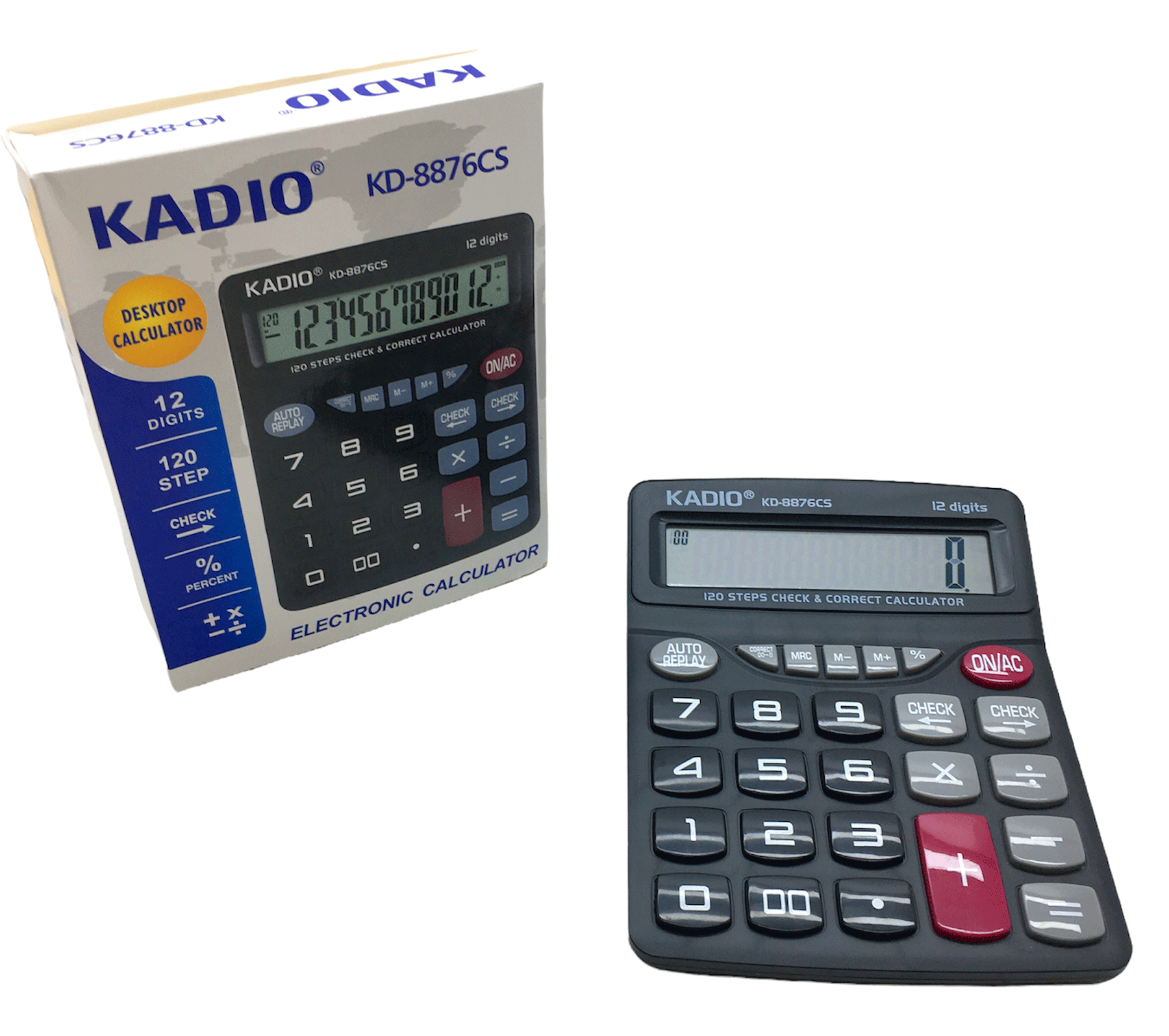 12-Digit Calculator KD-8876CS (5563)