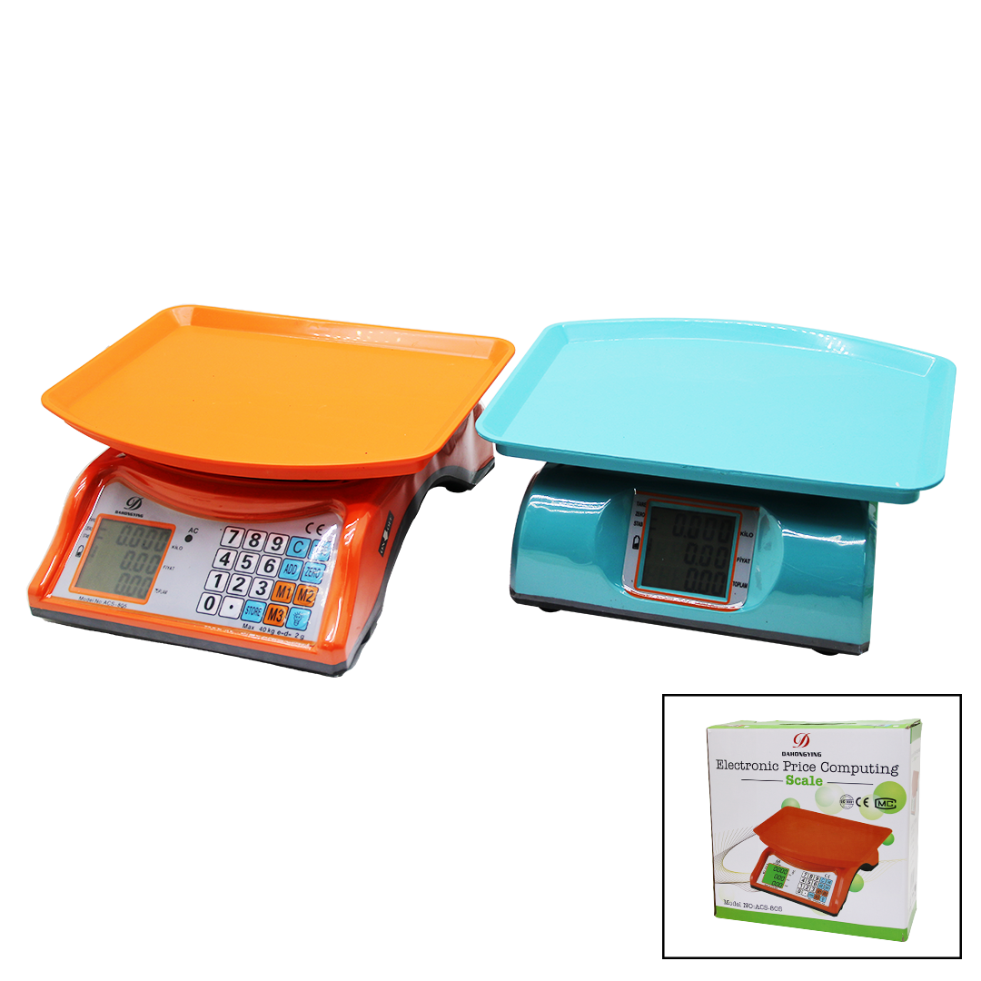 KÜÇÜK DİJİTAL KARPUZ TERAZİ 40KG (5563)