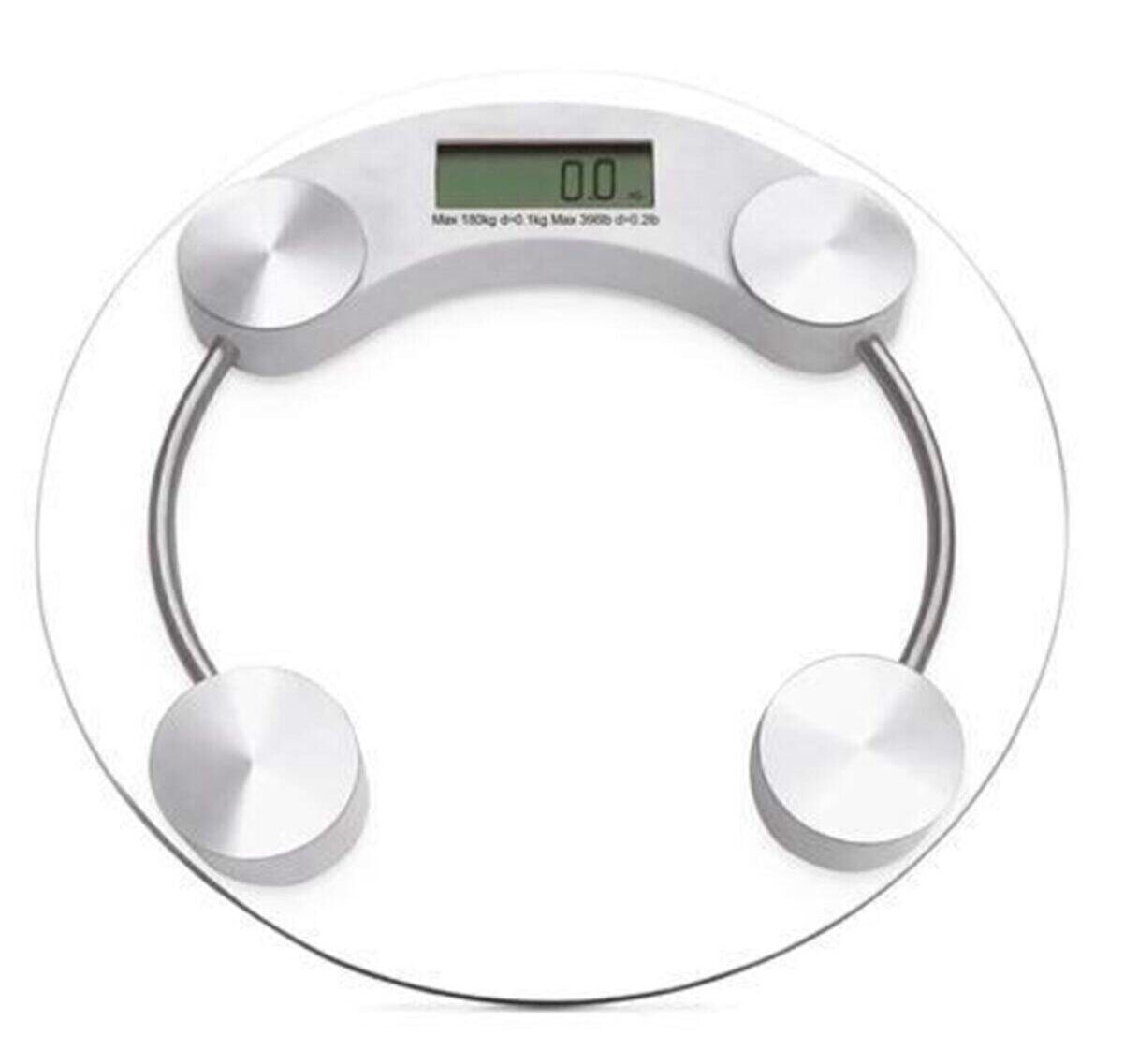 DİJİTAL YUVARLAK CAM BASKÜL TERAZİ 180KG. TF-1051 (5563)