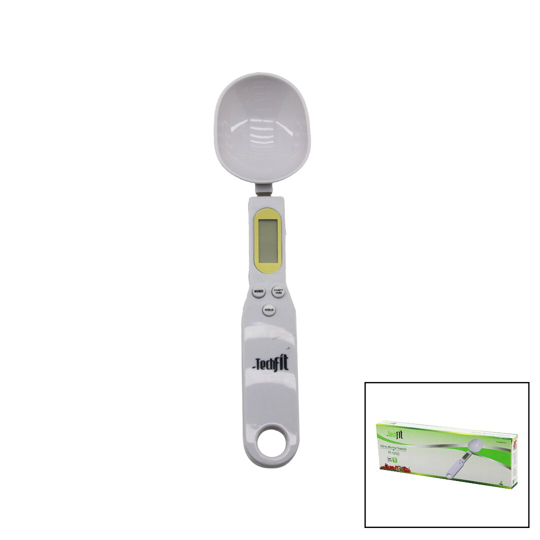 KAŞIKLI  DİJİTAL HASSAS MUTFAK TERAZİSİ 300GR / 0.1GR LCD EK