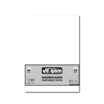 A4 40 PARÇA  ÇİZGİSİZ PARŞÖMEN KAĞIDI (5563)