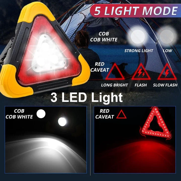 Hurry Bolt Rechargeable COB LED Reflector (5563)