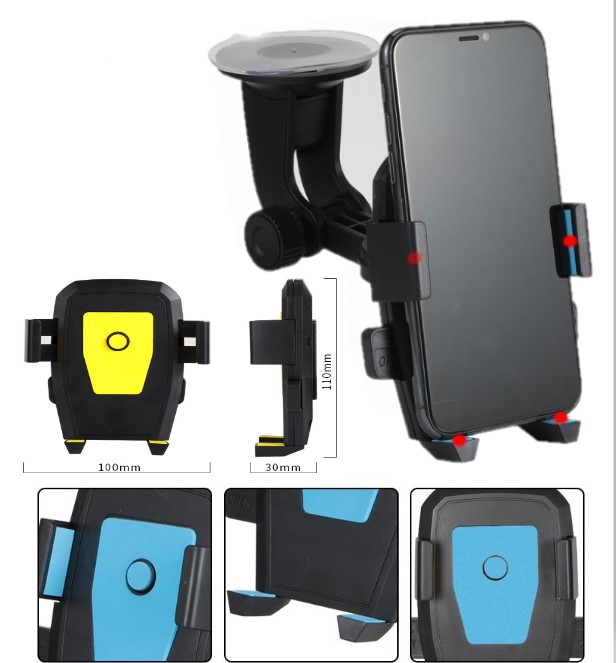 Araç İçi Cam ve Torpido Vantuzlu Telefon Tutucu (5563) #2