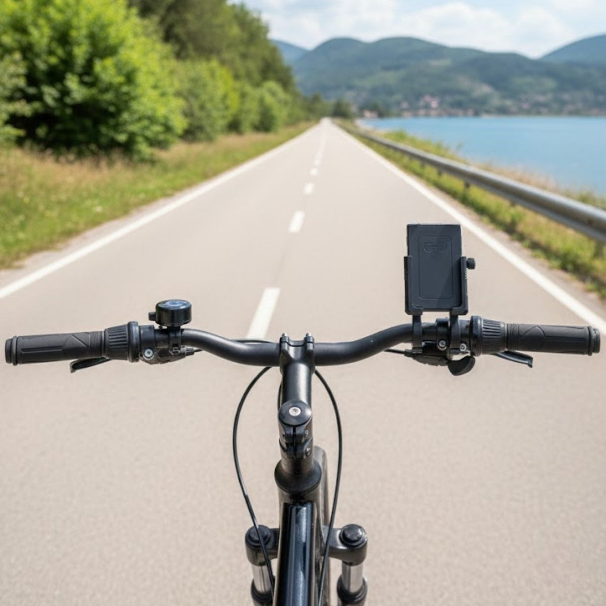 Universelle Motorrad-Handyhalterung – Rutschfest, verriegelbar, 360° drehbar (5563) #5