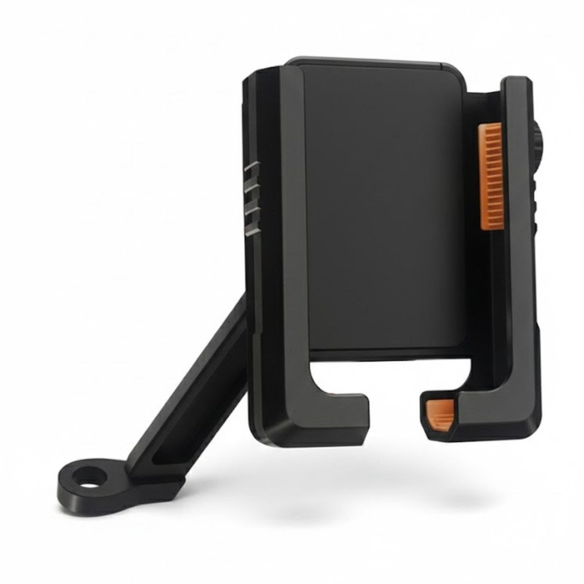 Motosiklet Gidon Telefon Tutucu–360° Döner, Kaymaz Sabitleme Sistemli, Sarsıntı Önleyici Telefon Tutucu Aparat (5563)