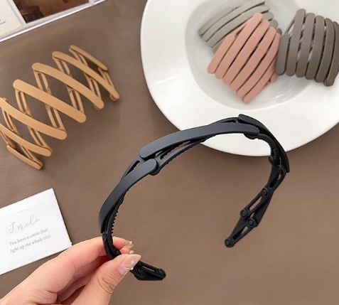 Foldable Crown Hair Clip (5563) #5