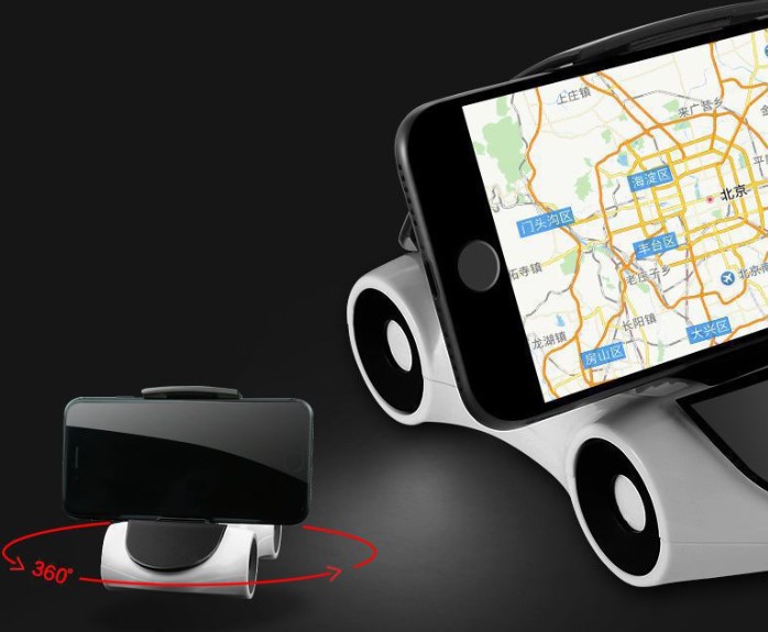 Araba Tasarımlı Araç İçi Telefon Tutucu 360 Dönebilen Ayarlı (5563) #3