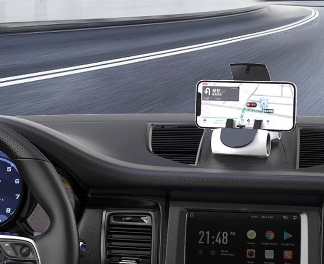 Araba Tasarımlı Araç İçi Telefon Tutucu 360 Dönebilen Ayarlı (5563) #5