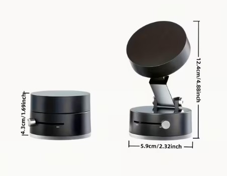 Magnetische faltbare Handyhalterung - Dashboard und Fenster kompatibel (5563) #2
