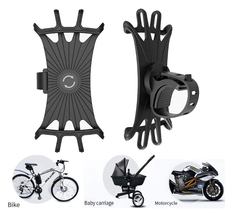 Flexibler Silikon-Spinnen-Fahrrad-Telefonhalter (5563) #2