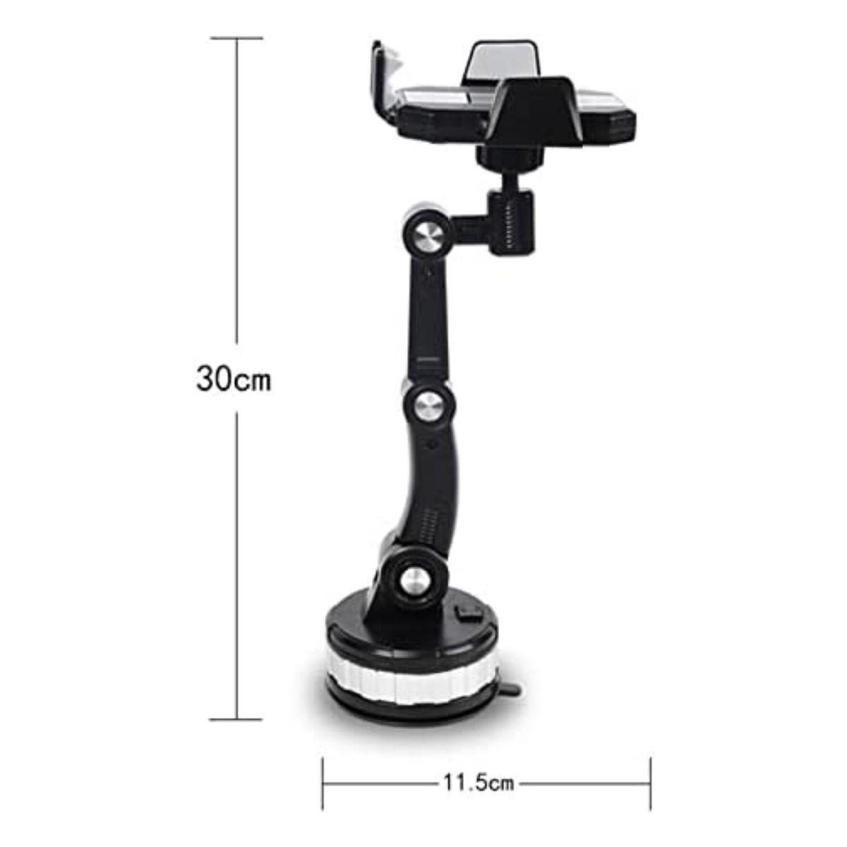 Jel Vantuzlu Cama Takılabilen Güçlü 360 Derece Dönebilen Ayarlanabilir Araç Içi Vantuzlu Telefon Tutucu (5563) #3