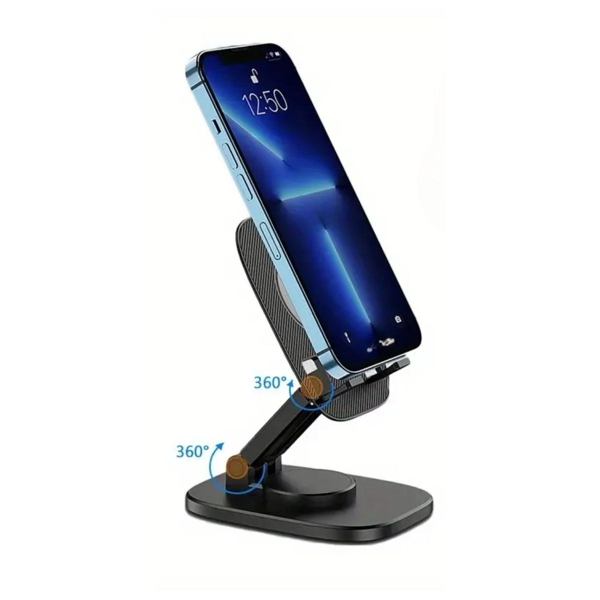 360 Döner Masaüstü Mobil Telefon Tutucu Standı (5563) #5