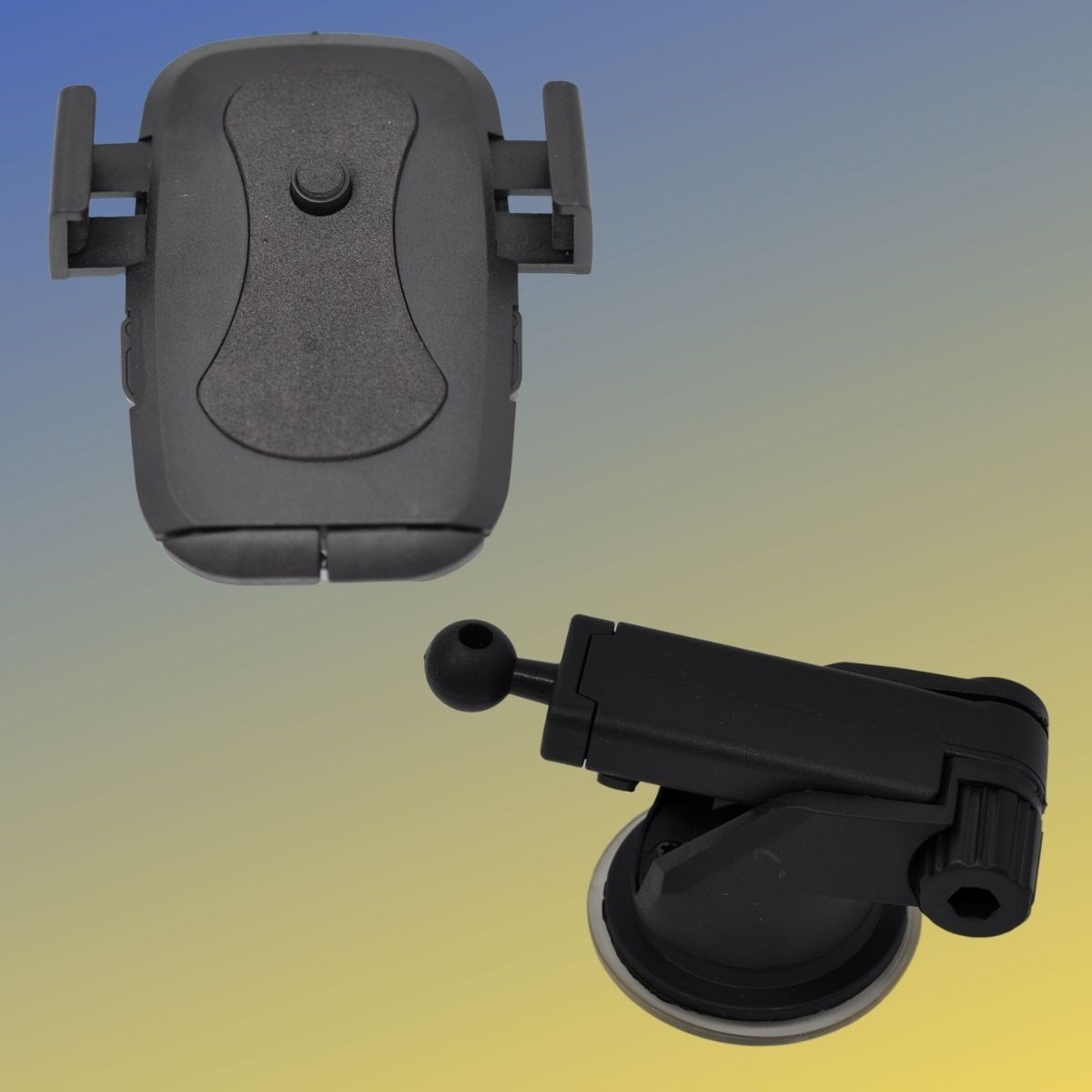 360 Derece Dönen Torpido Üstü Uzunluk Ayarlamalı Vantuzlu Teleskopik Araç Telefon Tutucu (5563) #5