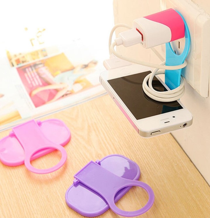 Telefon Tutucu Priz İçin Şarj Standı (5563) #2