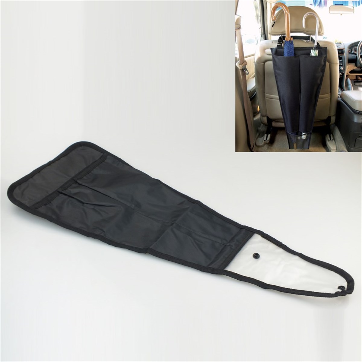 Car Seat Back Umbrella Holder Storage Case (5563)