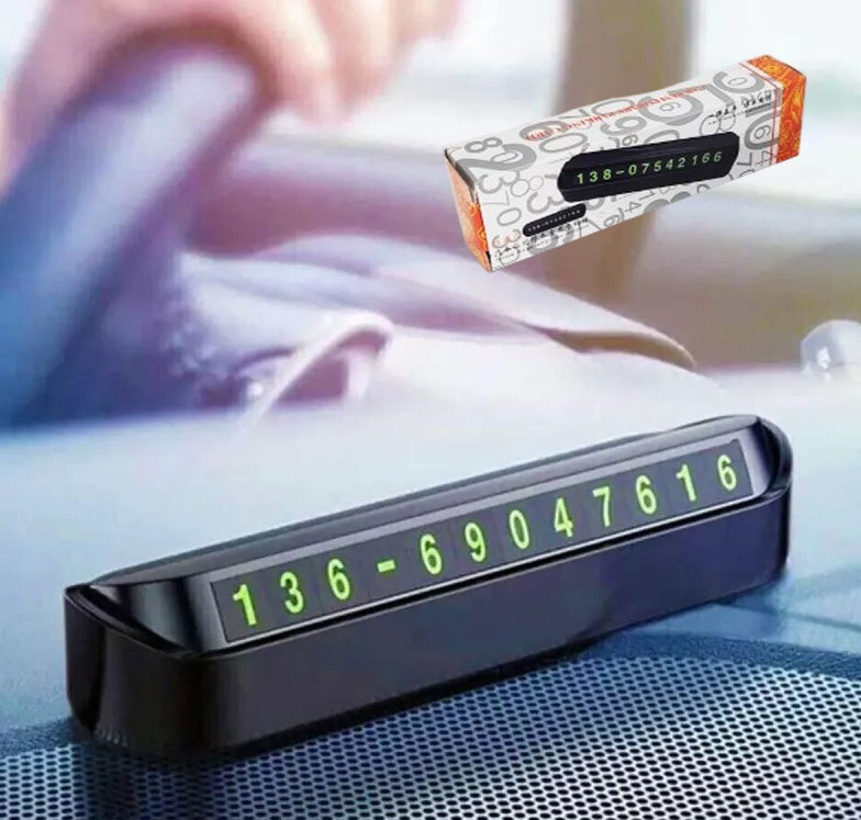 Araç Torpido Üstü Aç Kapa Numaratör Turuncu Kutu (5563)