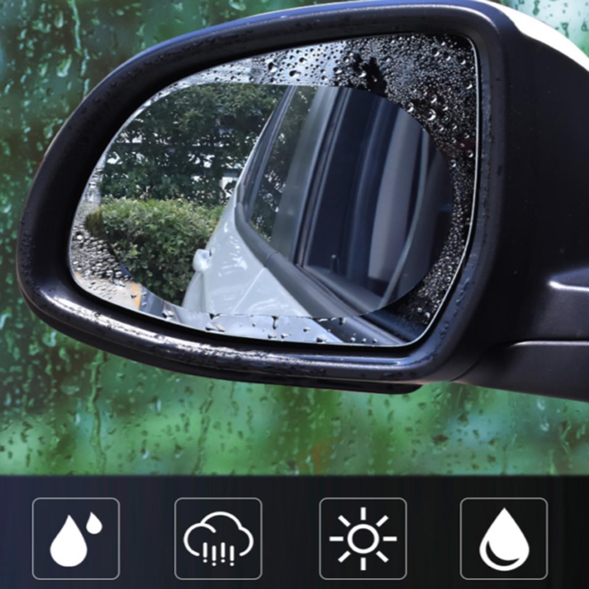 Car Mirror Rain Repellent and Anti-Fog Film (5563) #3