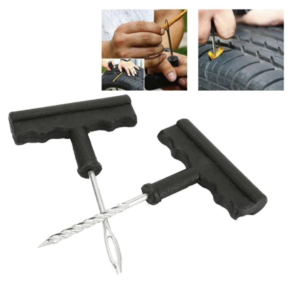 6-Piece Car Motorcycle Bicycle Tire Repair Kit Vehicle Maintenance Set (5563) #2
