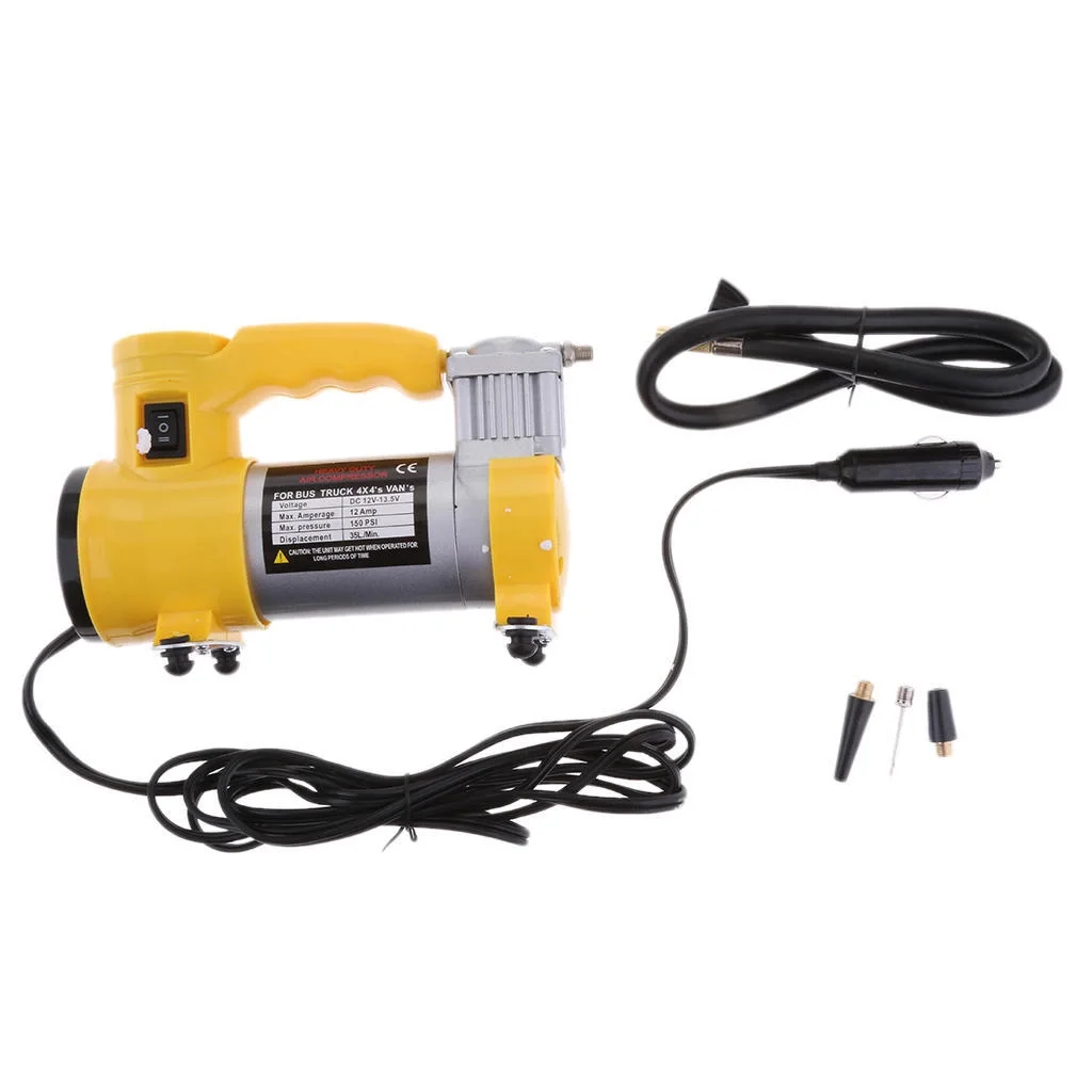 Tragbarer Auto-Reifenkompressor 150 PSI mit LED-Licht YAGE (5563) #5