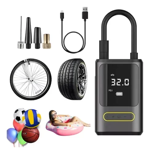 Wireless Car Mini Air Compressor 4000mAh 150 PSI LED KA-760