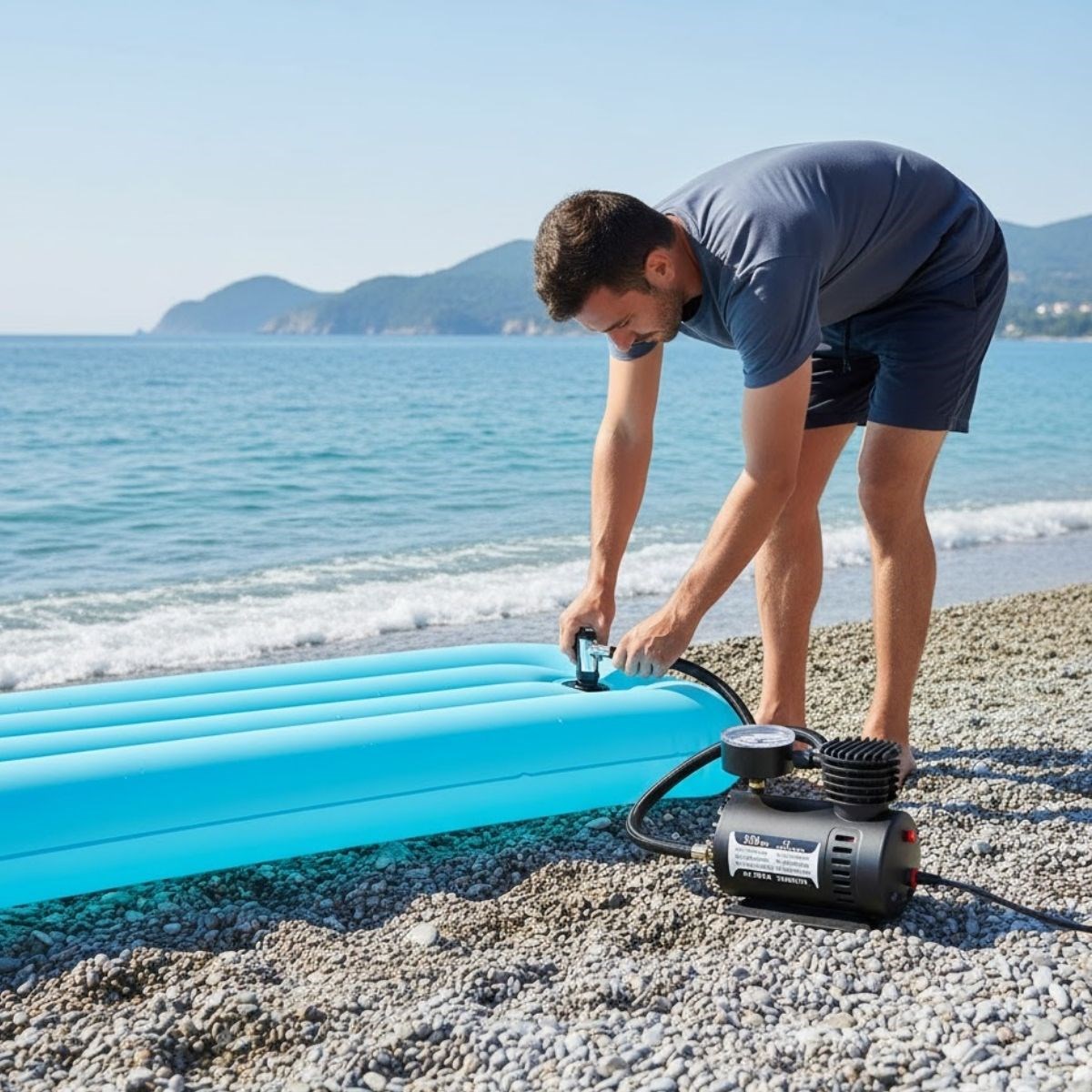 300 PSI Portable Air Compressor – Car, Motorcycle & Bike Tire Pump #3