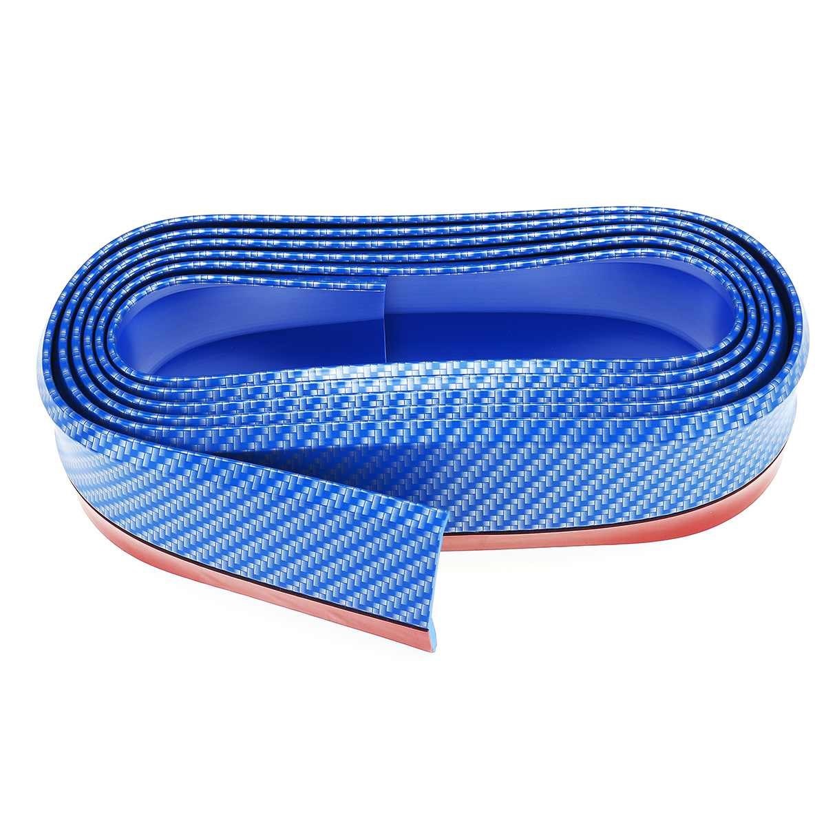 Blauer 2,5 m Auto Stoßstange Schutz Gummi Praktisches Schutzband (5563) #5