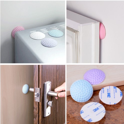 Çok Amaçlı Silikon Kapı Duvar Koruyucu Tampon 4lü Paket (5563) #2