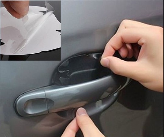 Car Door Handle Protective Film Set (4-Pack) (5563)