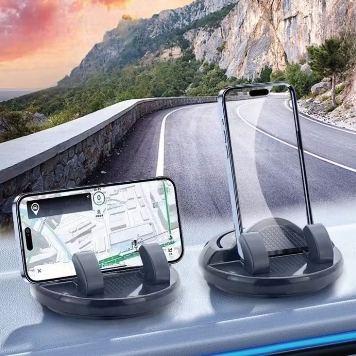 Numbered Strong Adhesive 360° Rotating Waterproof Car Phone